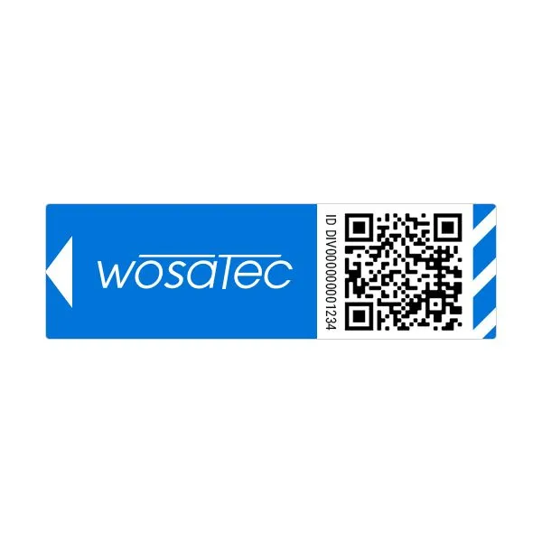 [51618] QR-Code-Etiketten, KLEIN | 50 Stk. | 49,5 mm x 15 mm